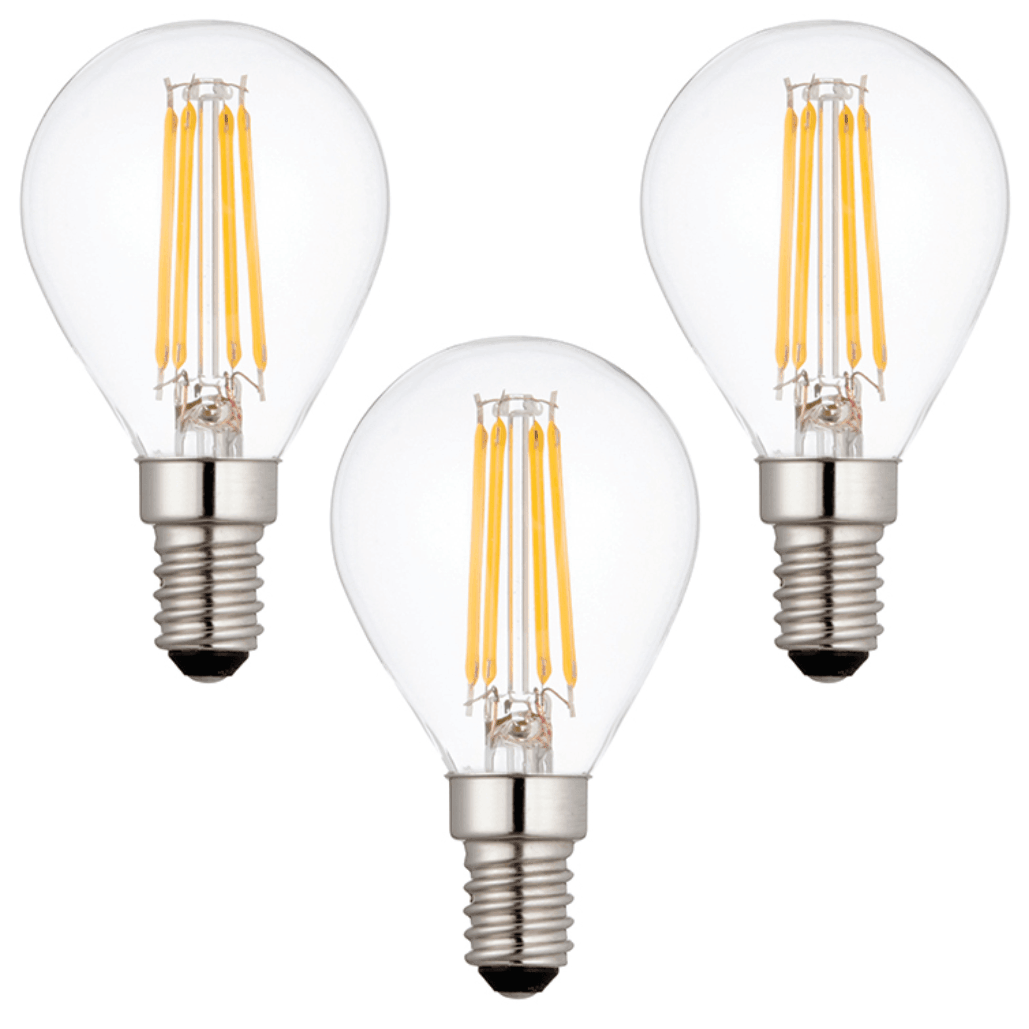 3 x E14 LED Lamp/Bulb Dimmable 4W (40W Equivalent)