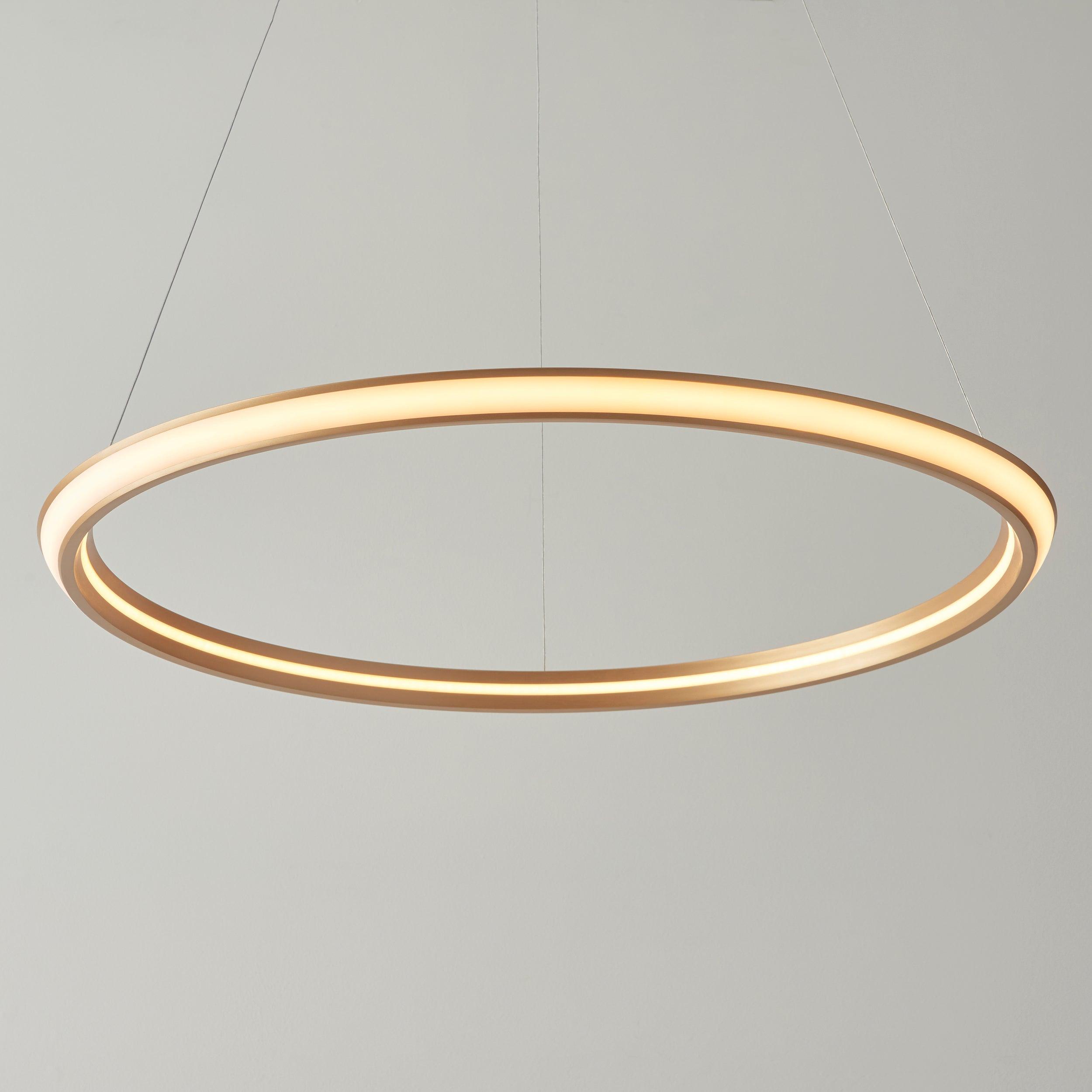 Spiral Large Gold Modern LED Ceiling Pendant Light-Ceiling Pendant Lights-Living Lights-2-Tiffany Lighting Direct