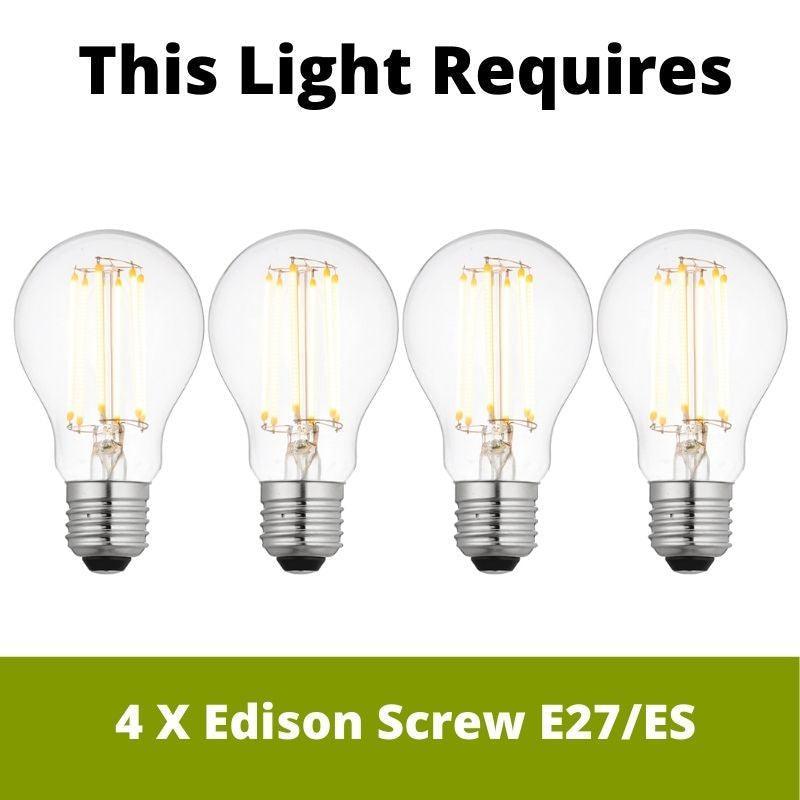 Hinkley Congress Brushed Caramel Chandelier-Elstead Lighting-2-Tiffany Lighting Direct