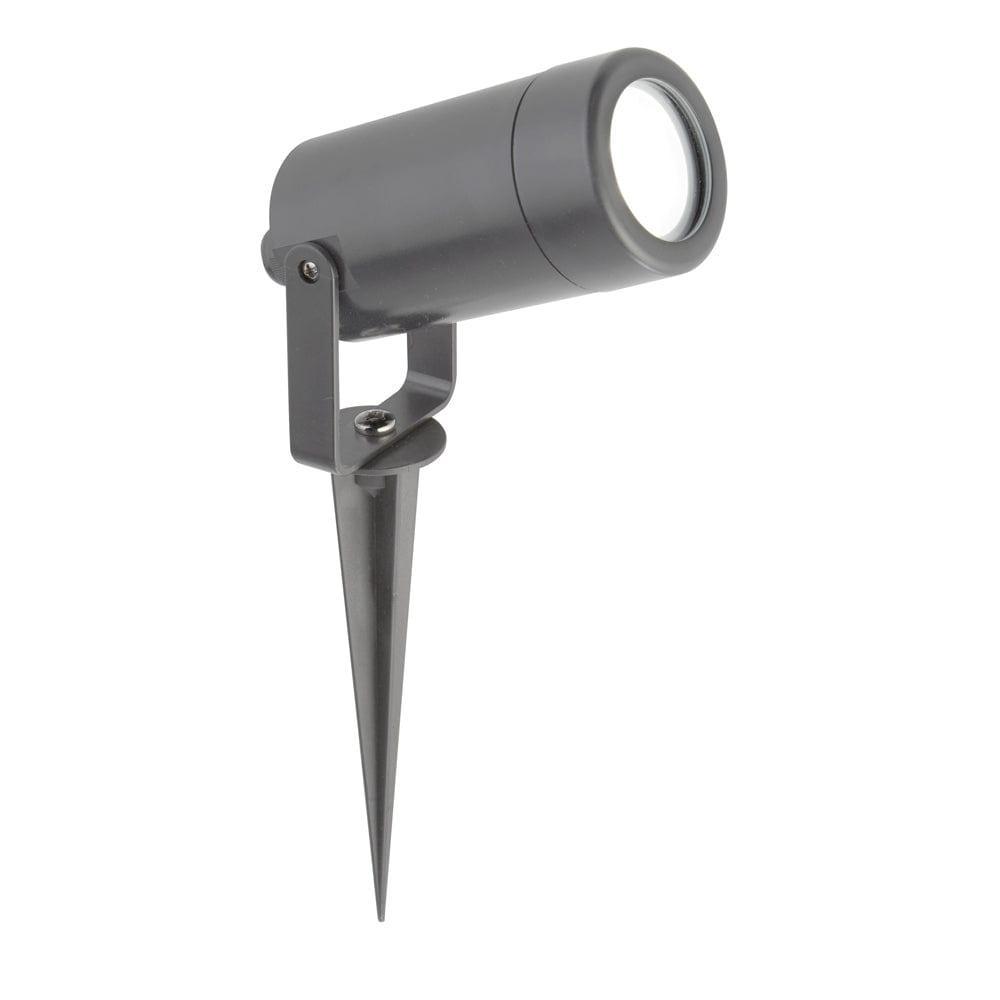 spikey outdoor grey garden spike light 5010gy