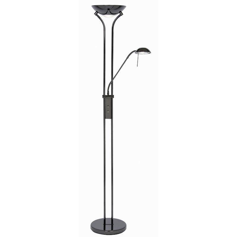 MOTHER & CHILD FLOOR LAMP BLACK CHROME