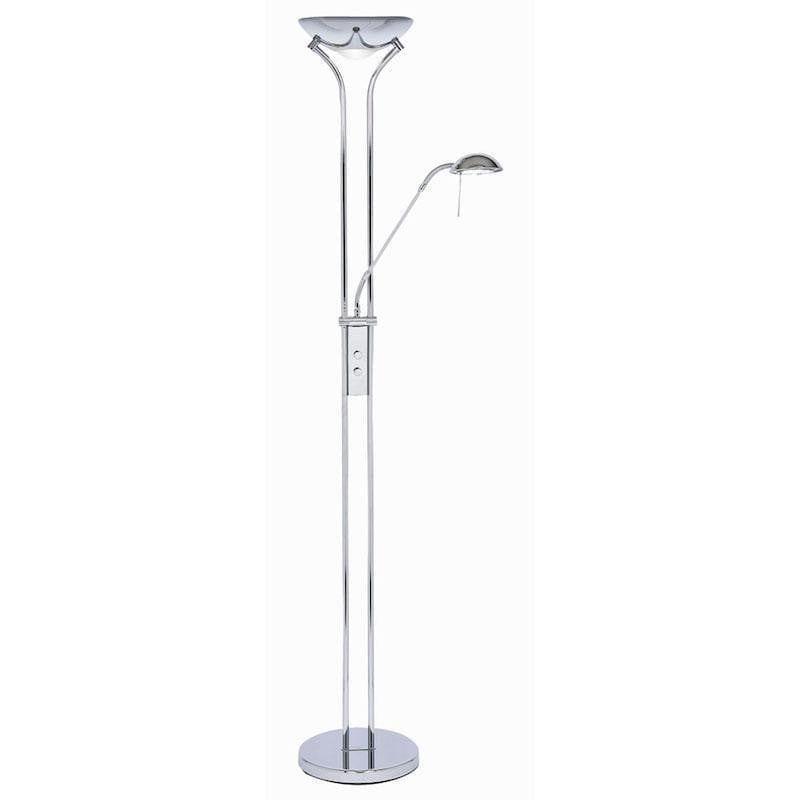 MOTHER & CHILD FLOOR LAMP CHROME