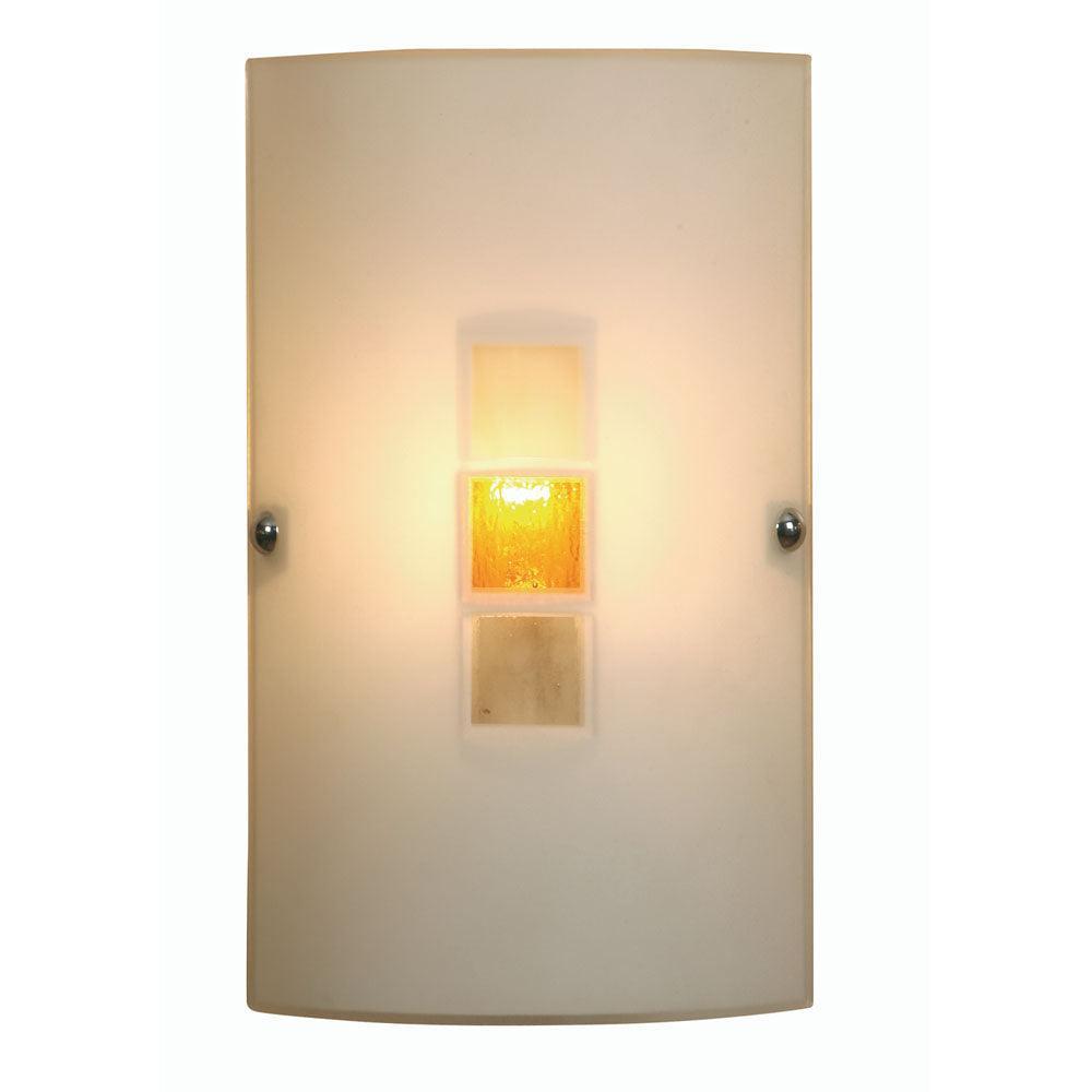 muro amber jewel wall light