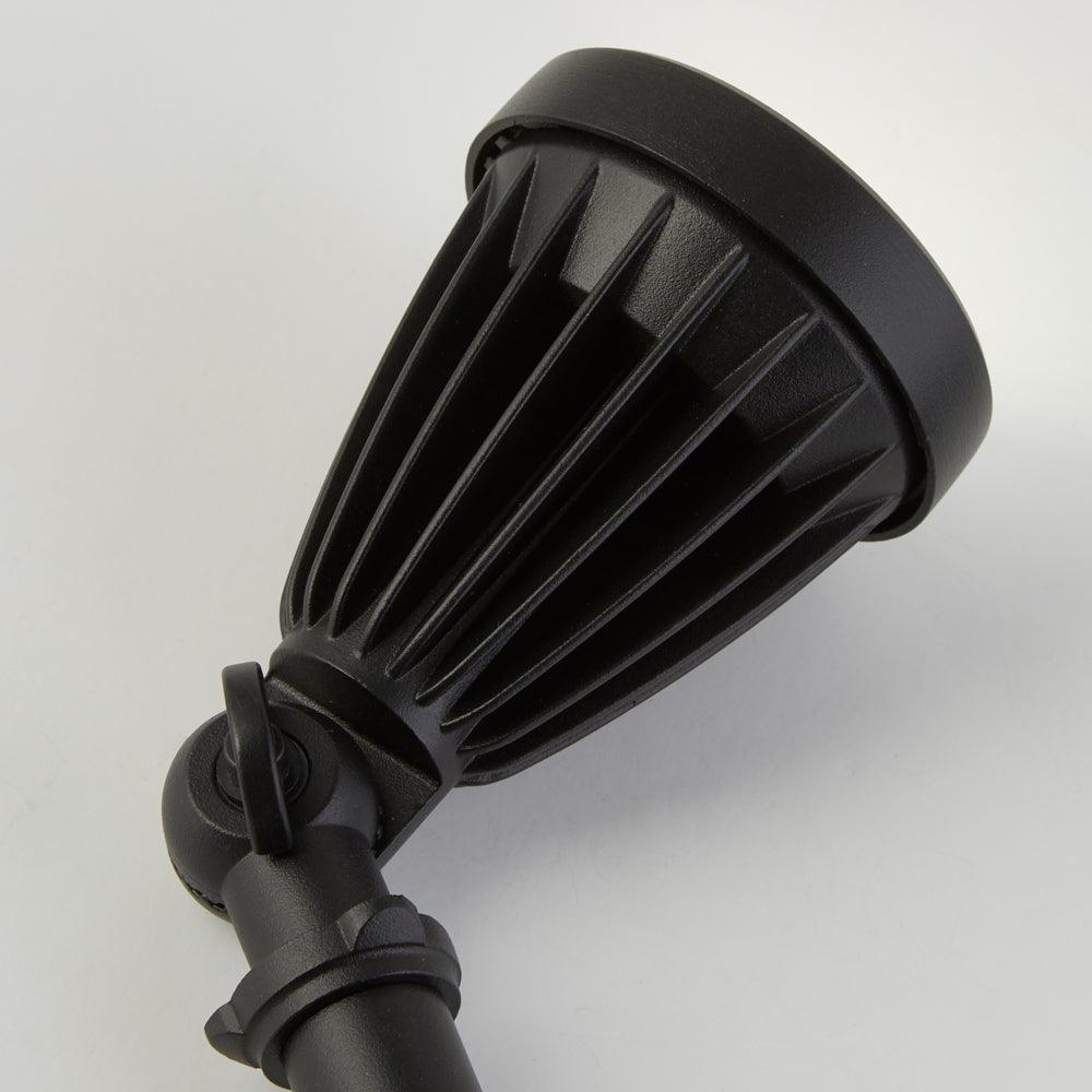 spikey black outdoor spike garden light 51621bk by searchlighting lighting, living room image