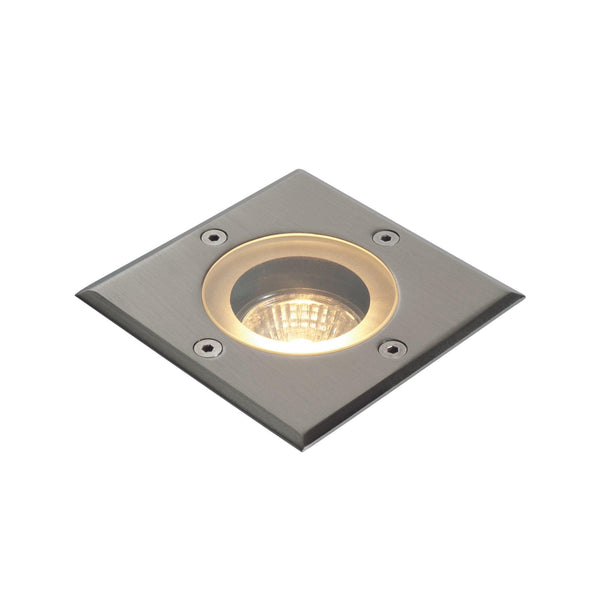 Pillar Stainless Steel Square Marine Grade LED Decking Light IP65 50W