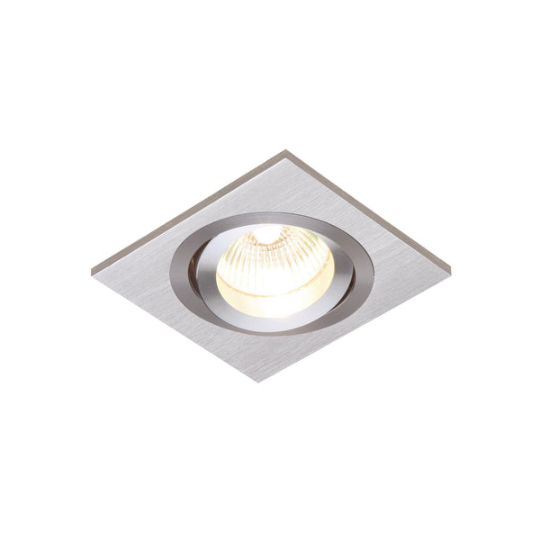 Tetra Silver Recessed Ceiling Light