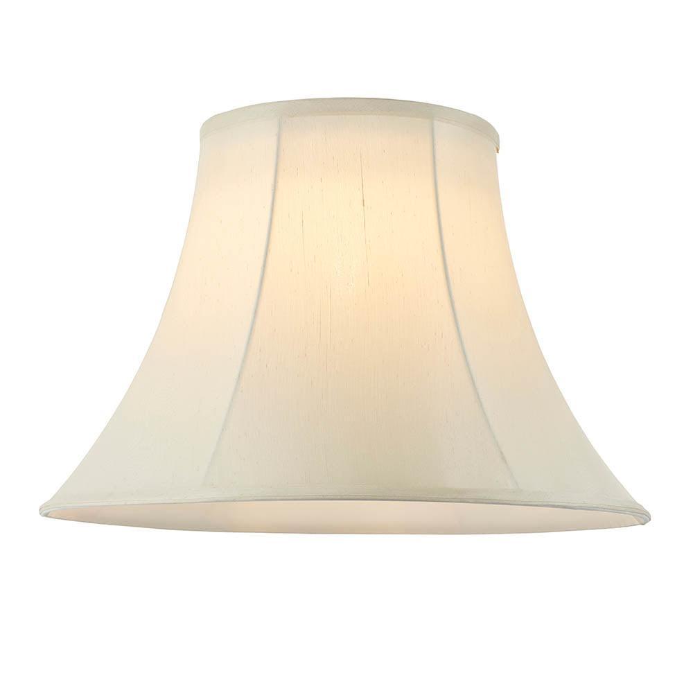 carrie 1 cream lamp shade 18 by Endon Lighting Living Room Close Up 162