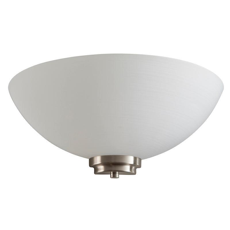 Art Deco Wall Light - Welles Satin Nickel Finish Uplighter Wall Light WELLES-1WBSC off