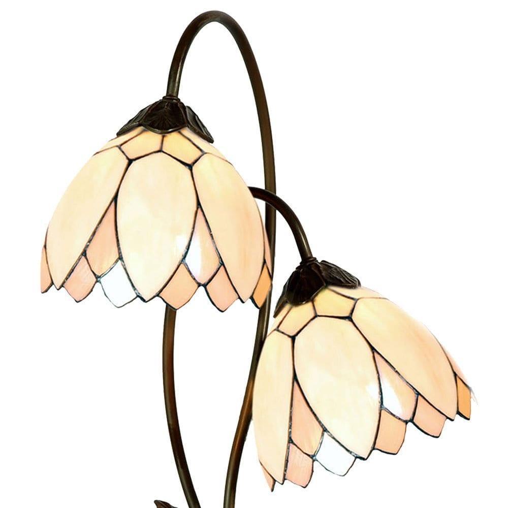 lilly double tiffany lamp 5ll 5602 Living room lighting image