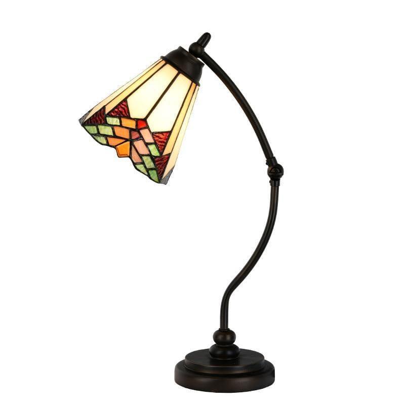 Leamington Tiffany Swan Neck Lamp - Tiffany Lighting Direct