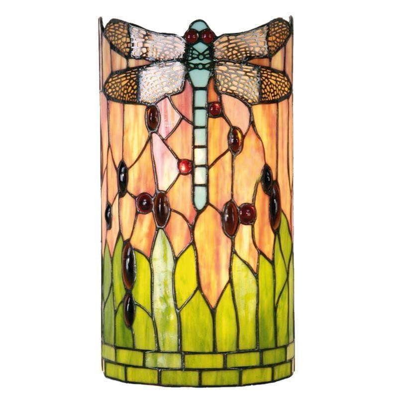 Green Dragonfly Tiffany Wall Light 5LL-9292