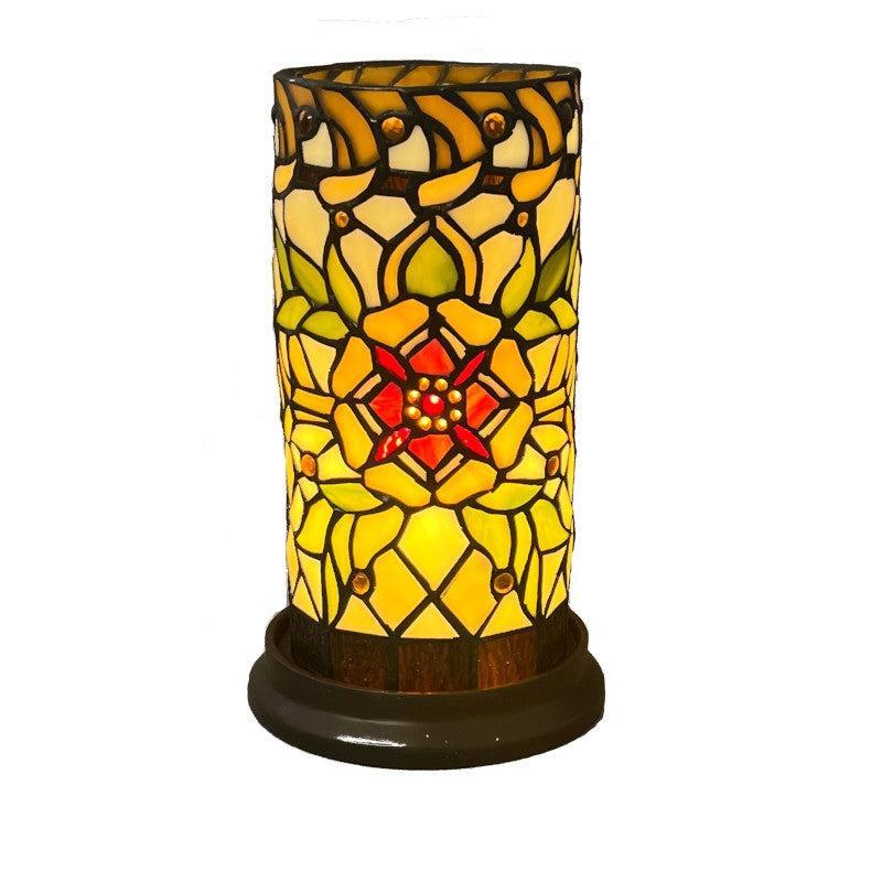 angelique round tiffany lamp