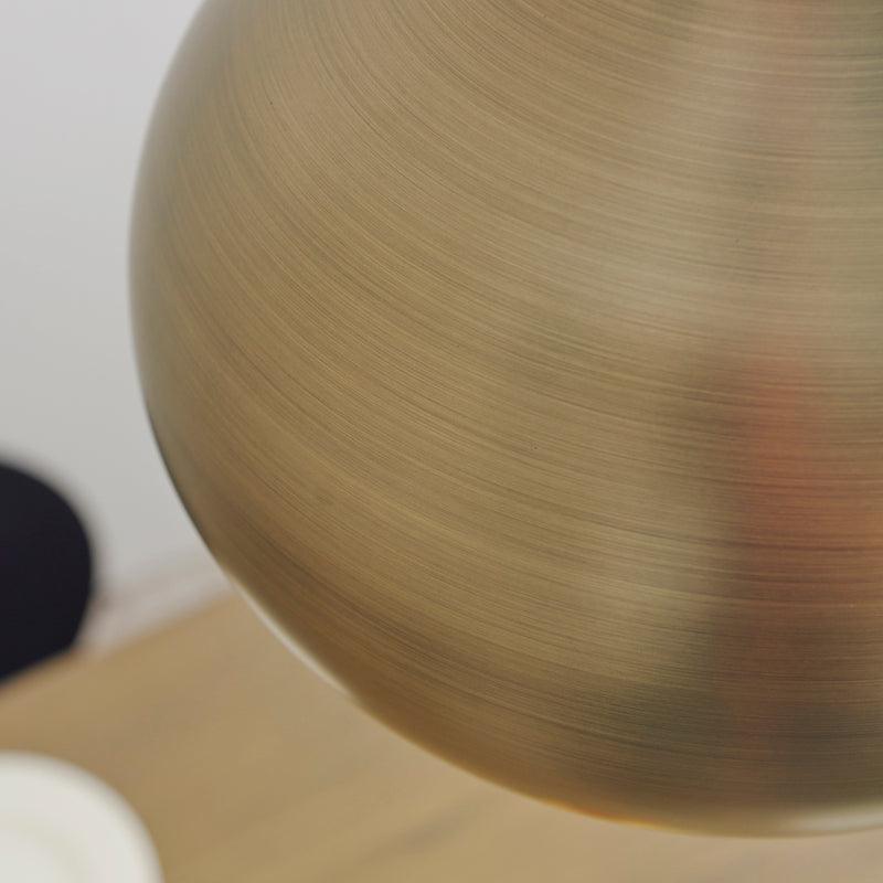 Brosnan 1 Light Matt Antique Brass Ceiling Pendant-Ceiling Pendant Lights-Endon Lighting hallway lighting photo Tiffany Lighting Direct