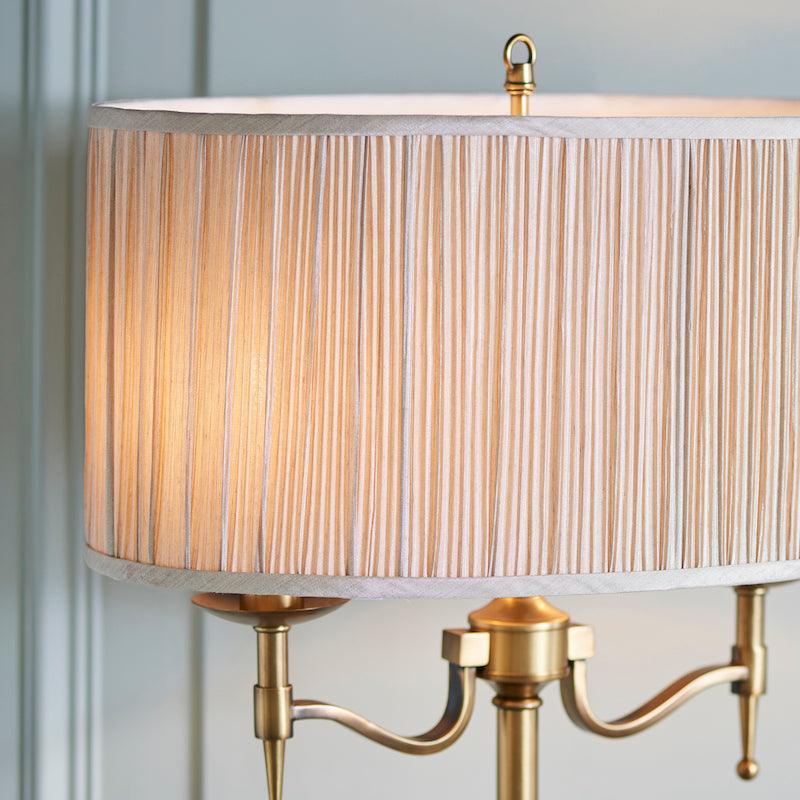 Stanford Antique Brass Finish 2 Light Table Lamp 4