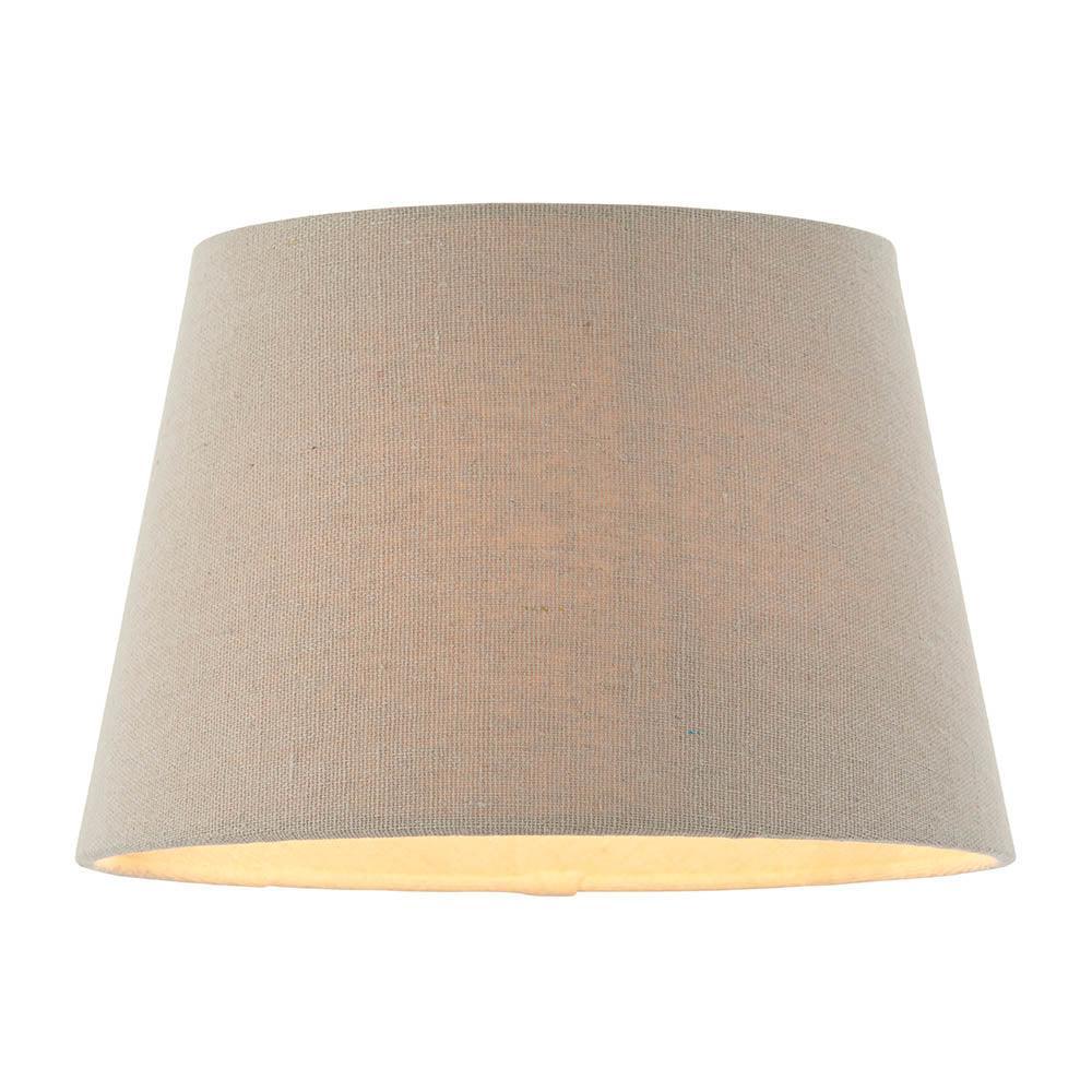 cici 1 grey lamp shade by Endon Lighting Living Room Close Up 159