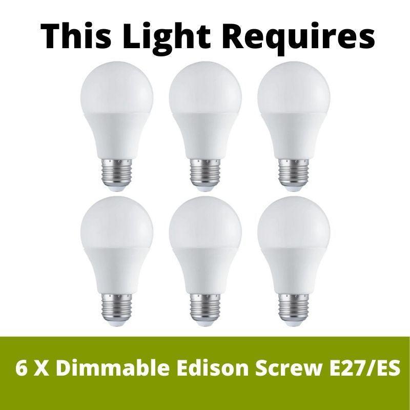 Hinkley Mayflower Olde Bronze 6 Light Chandelier-Elstead Lighting-2-Tiffany Lighting Direct