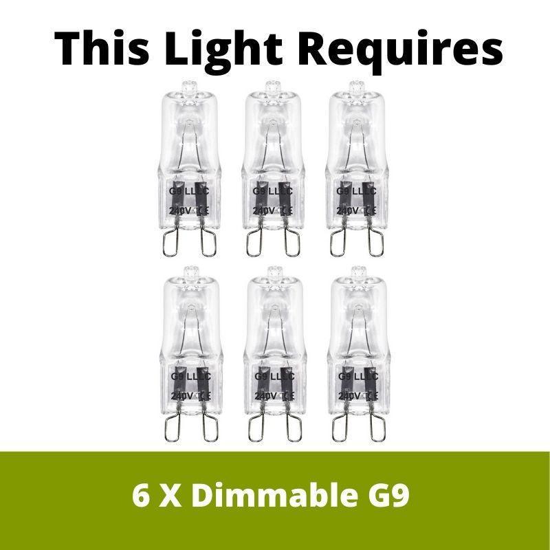 feiss paulson 6 light pendant chrome bathroom ceiling light LED Lamp Bulb Guide