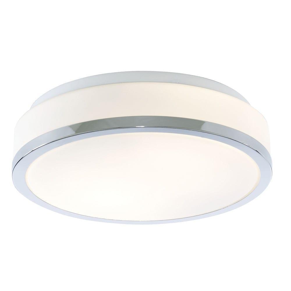 cheese bathroom ip44 2 lt ceiling flush white glass shade 28mm