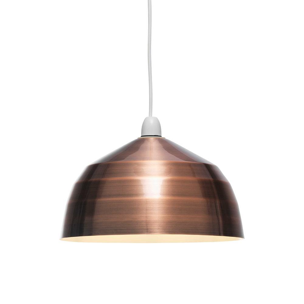 ortler non electric copper ceiling pendant 29cm