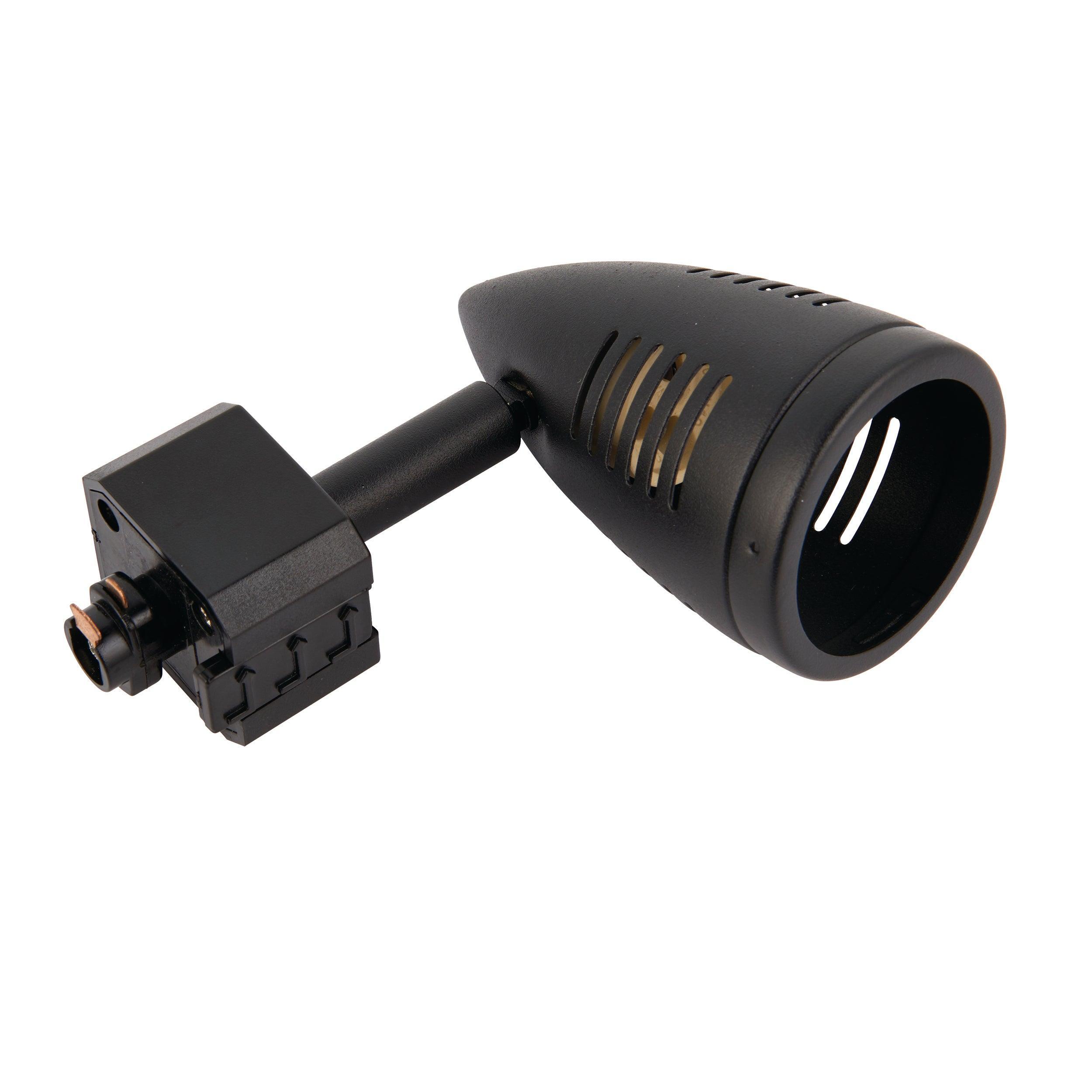 bullett black track spotlightby saxby lighting