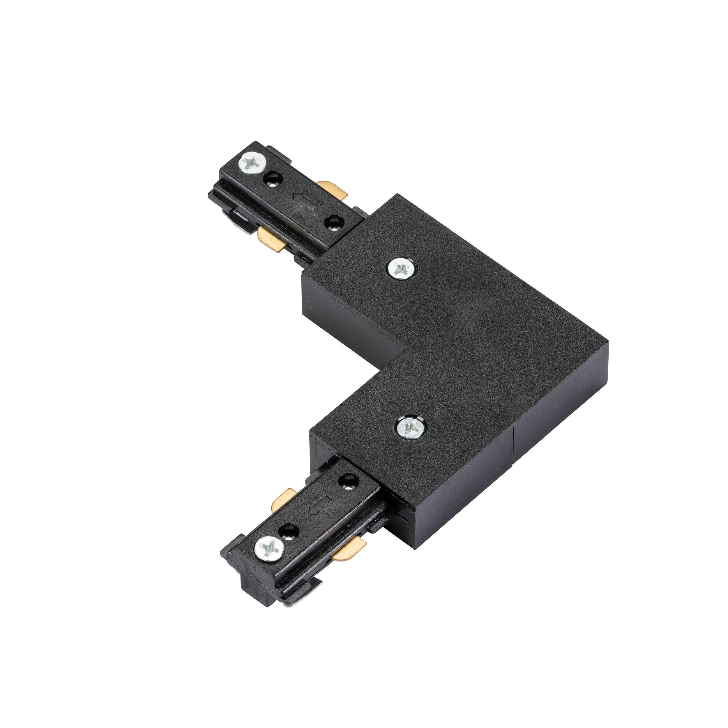 black track l connector by saxby lighting, close up image 439