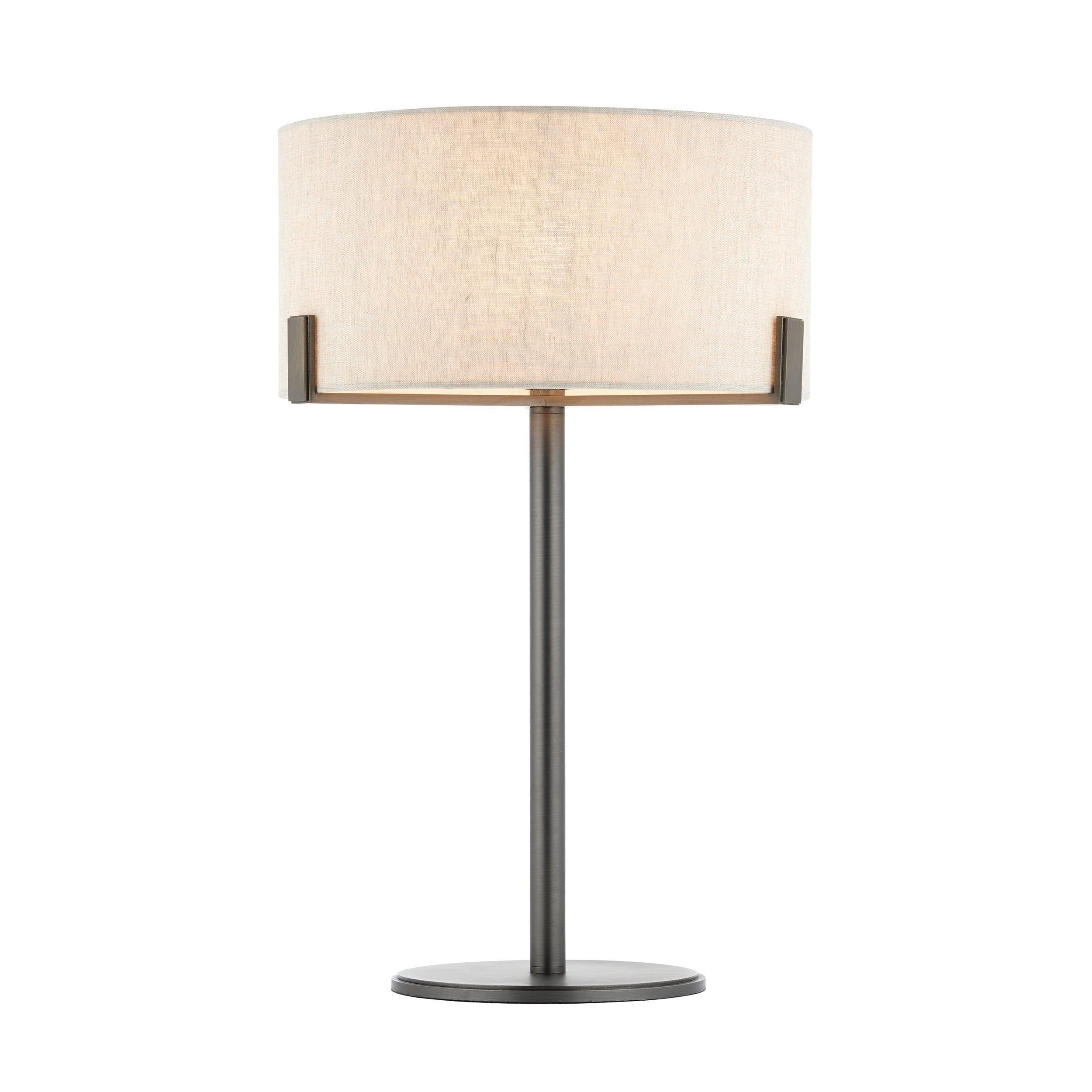 Endon Hayfield 1 Light Bronze Finish Table Lamp 1