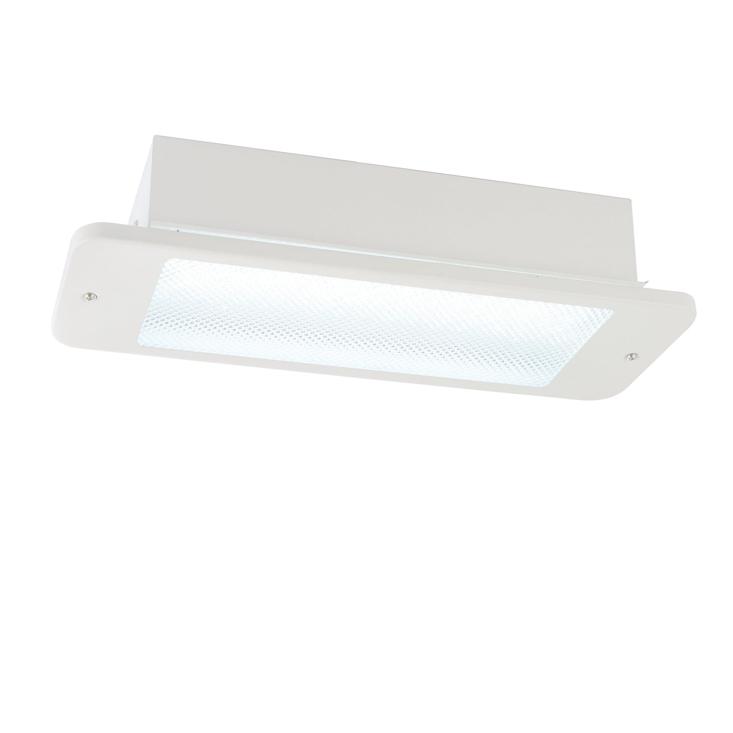 sight recessed led white emergency light 3wby saxby lighting