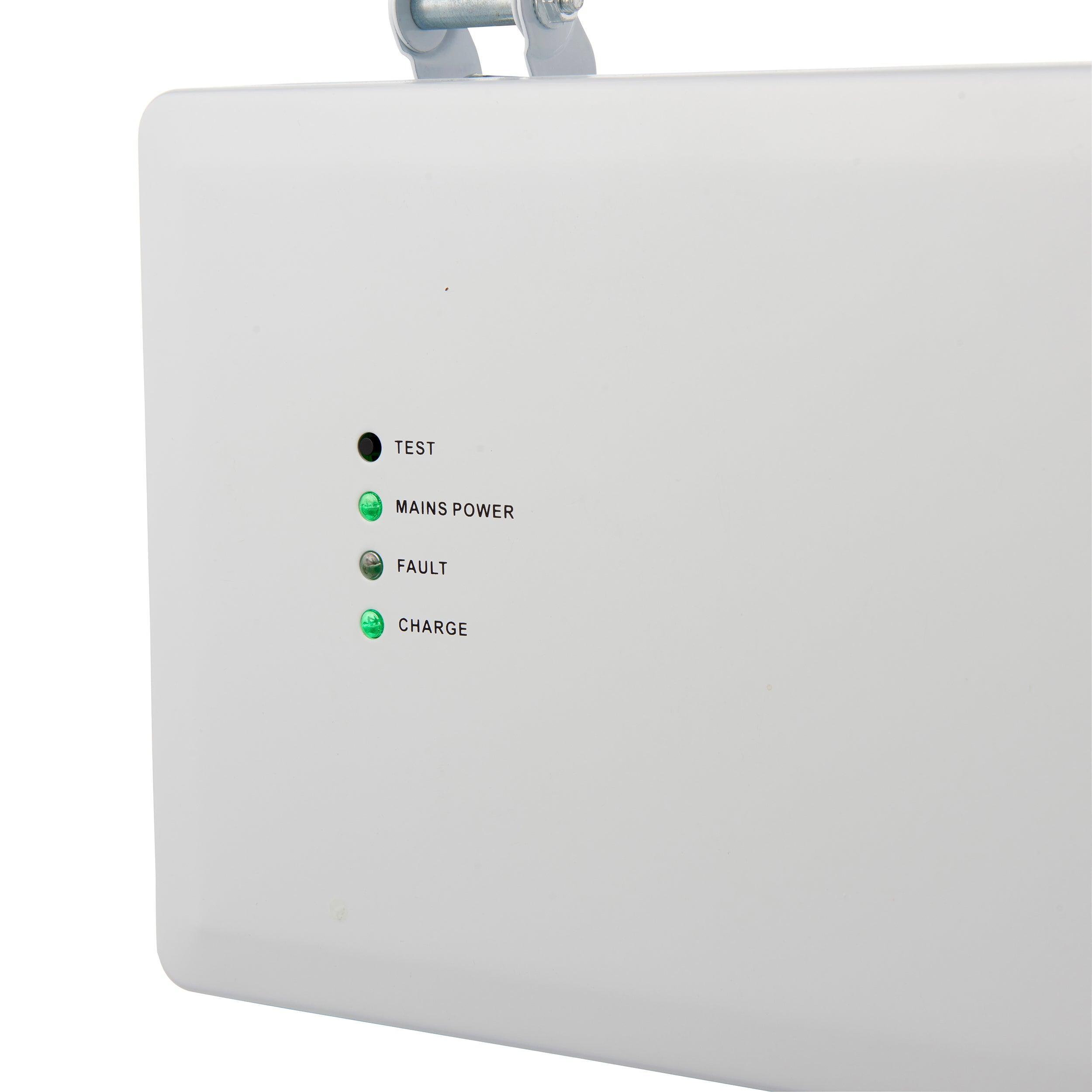 sight twin spot non maintained emergency led 3w by saxby lighting, close up image 255