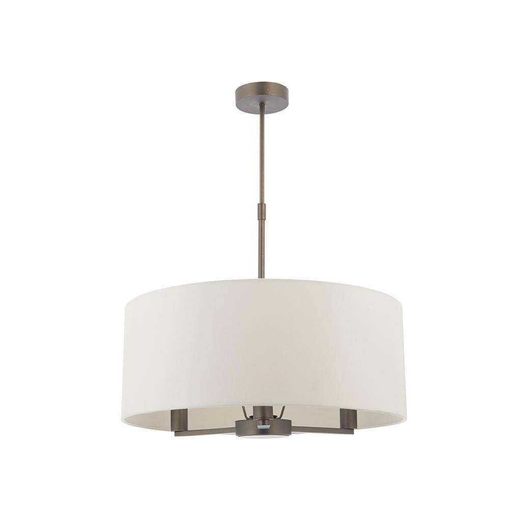Endon Daley 3 Light Bronze Finish Ceiling Pendant-Ceiling Pendant Lights-Endon Lighting Hallway Lighting Family Image Tiffany Lighting Direct