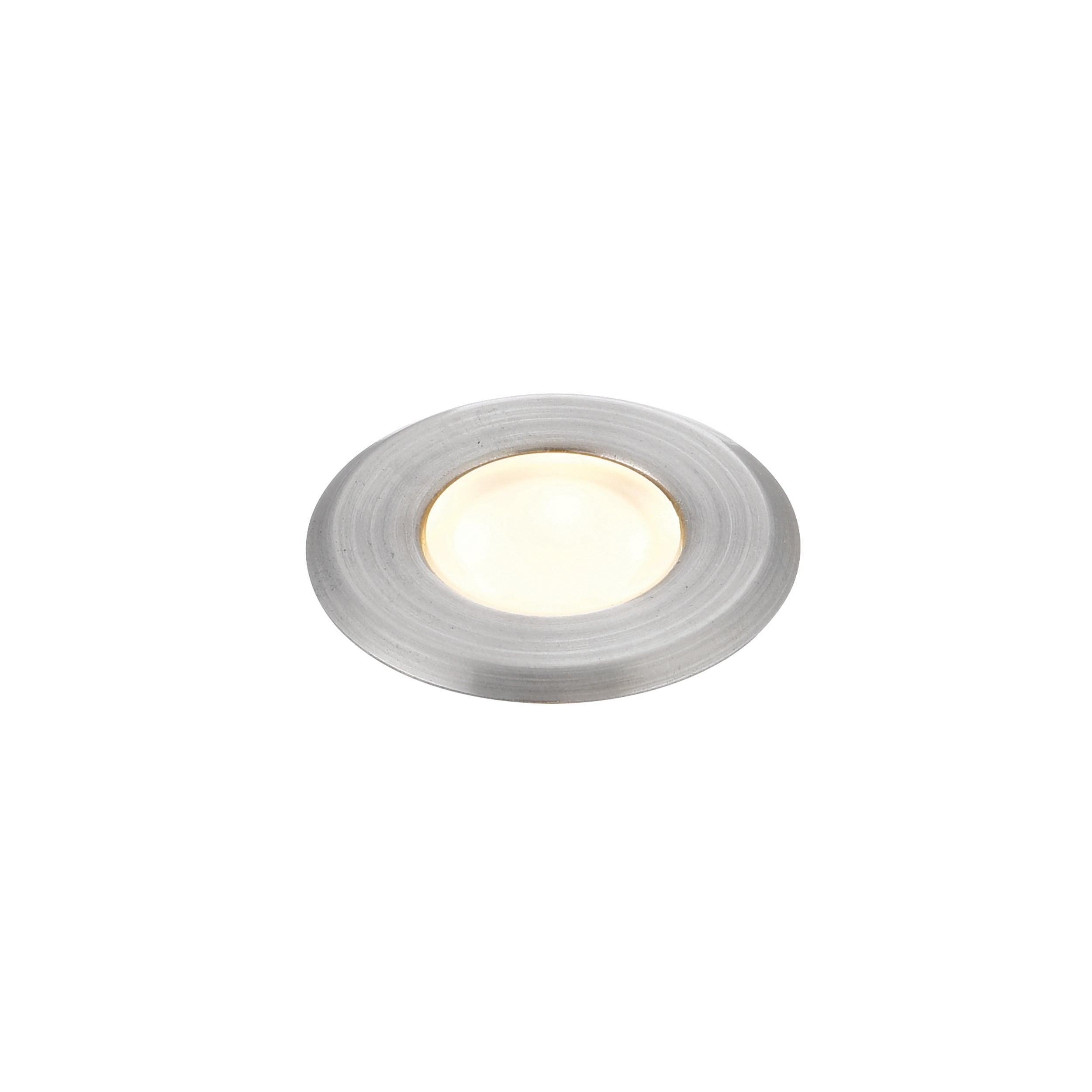 cove warm white led decking light ip67 0 8w by saxby lighting, close up image 84