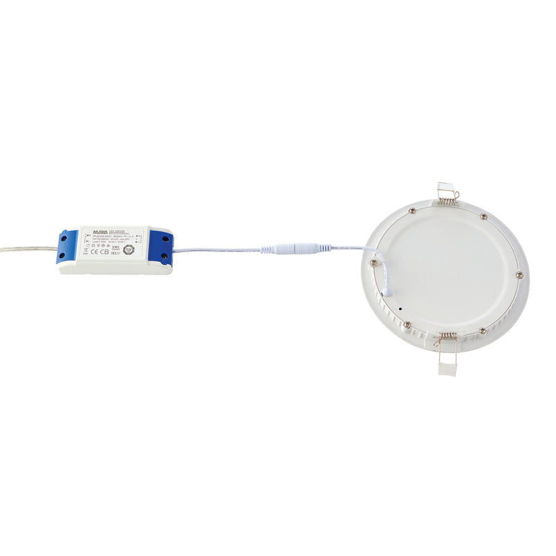 SirioDISC Cool White LED Recessed Light IP44 12W
