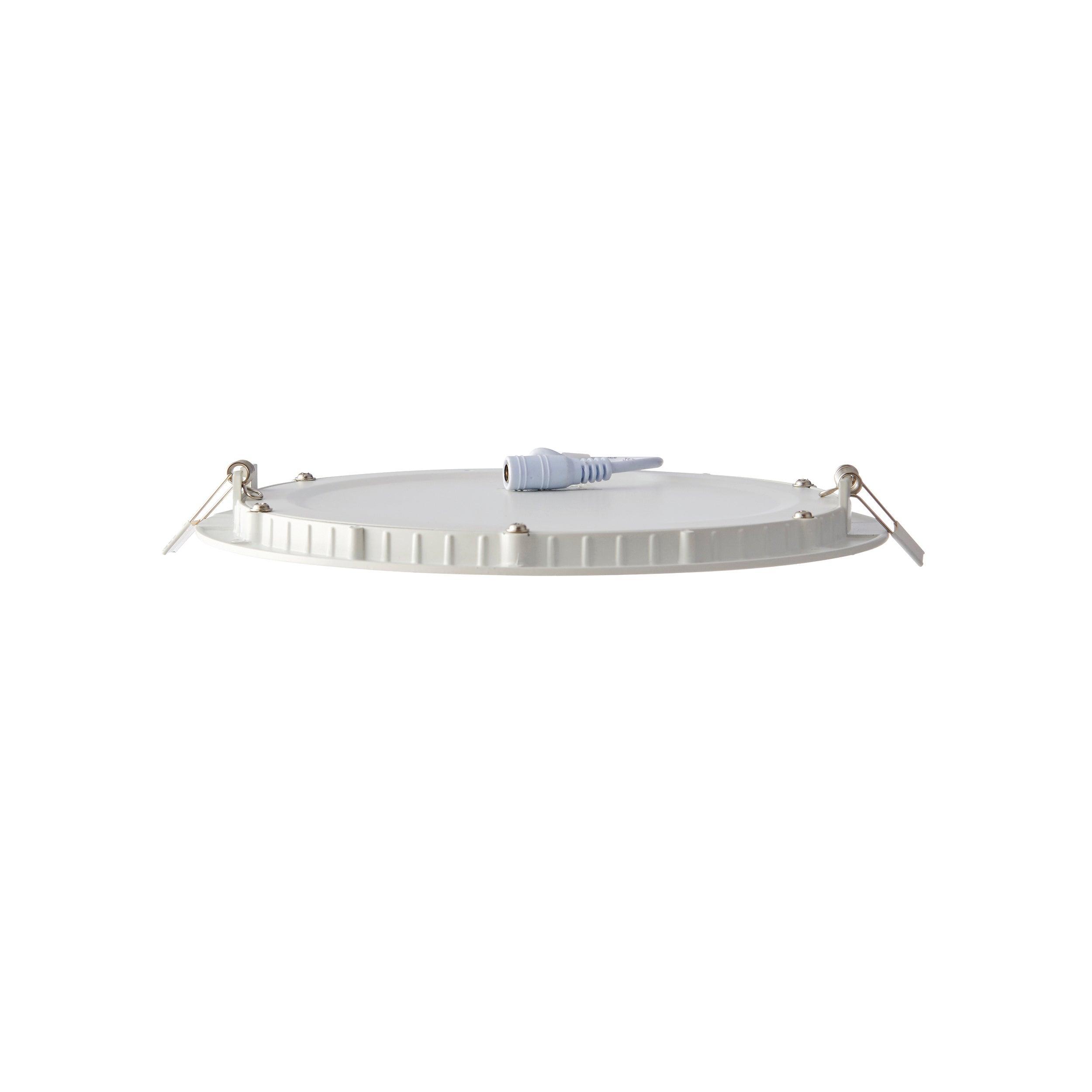 siriodisc cool white led recessed light ip44 18w by saxby lighting, close up image 297