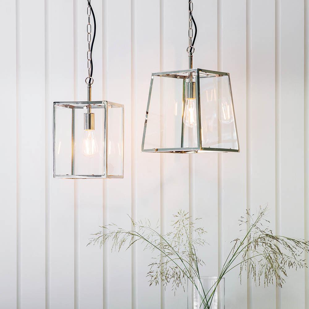 Endon Hadden 1 Light Nickel Pendant Ceiling Light-Ceiling Pendant Lights-Endon Lighting living room close. up unlit Tiffany Lighting Direct