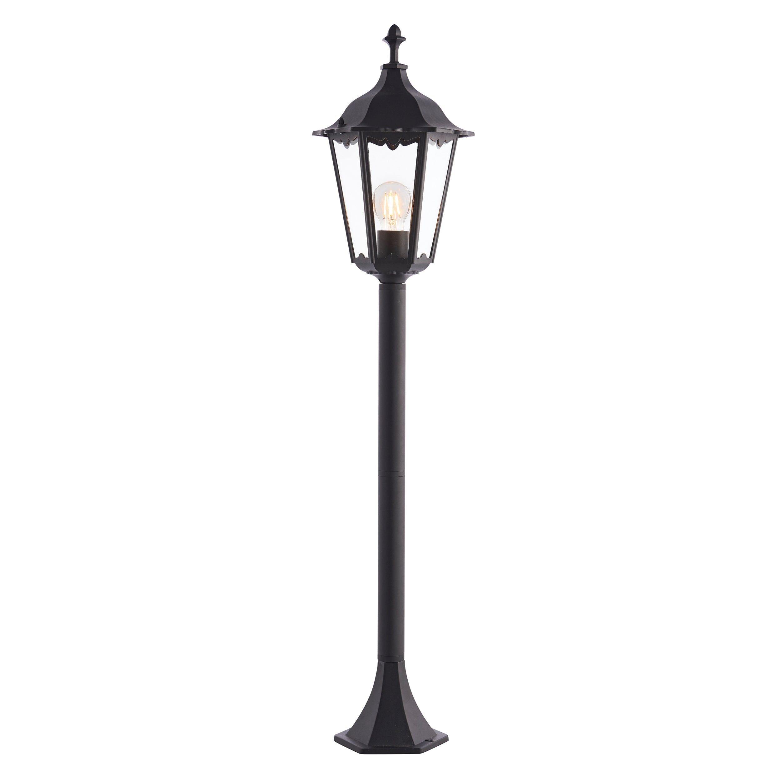 burford 1 light outdoor bollard by Endon Lighting Living room image