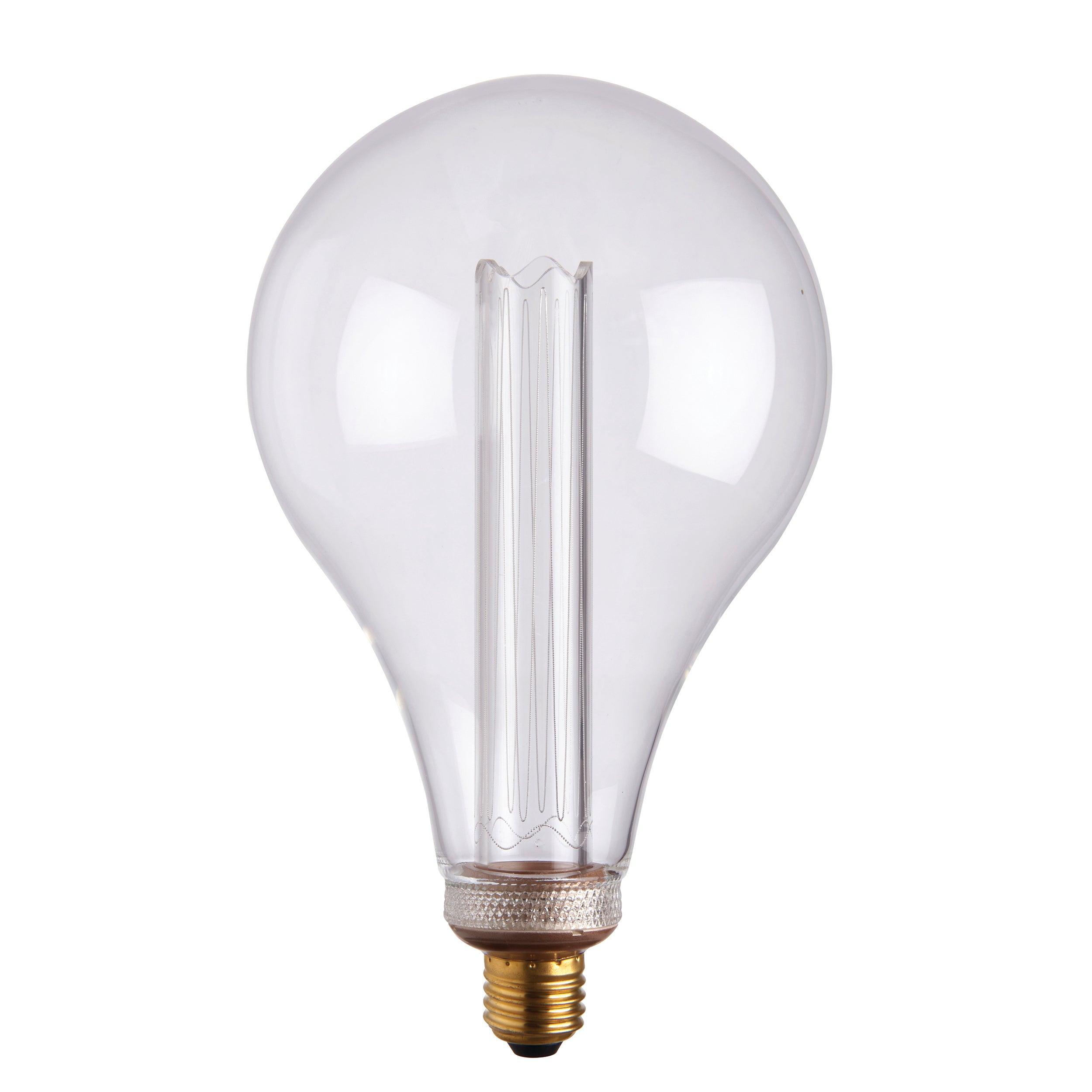 xl dimple e27 clear globe decorative led 2 5w light bulb