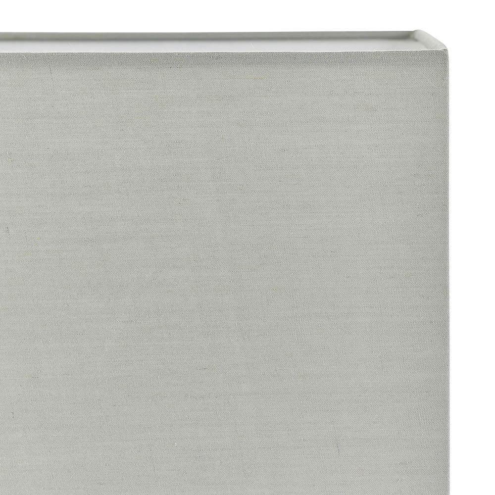 rectangular 1 light lamp shade grey small by Endon Lighting Living Room Family Shot