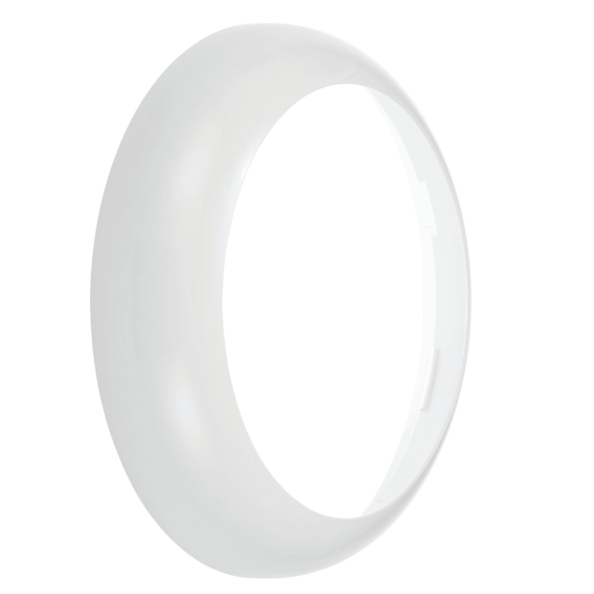 forca white plain bezelby saxby lighting