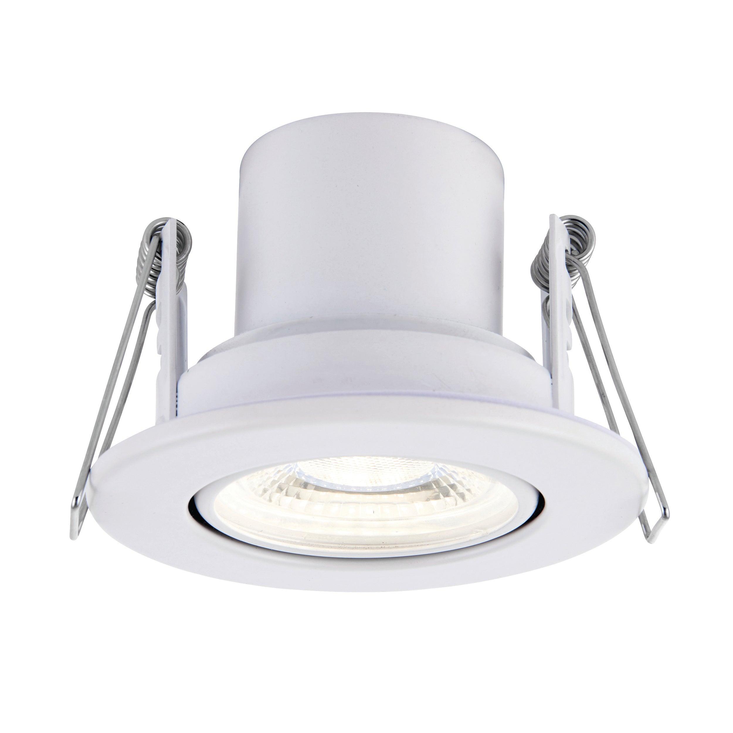 shieldeco 800 tilt cool white led recessed light 8 5wby saxby lighting