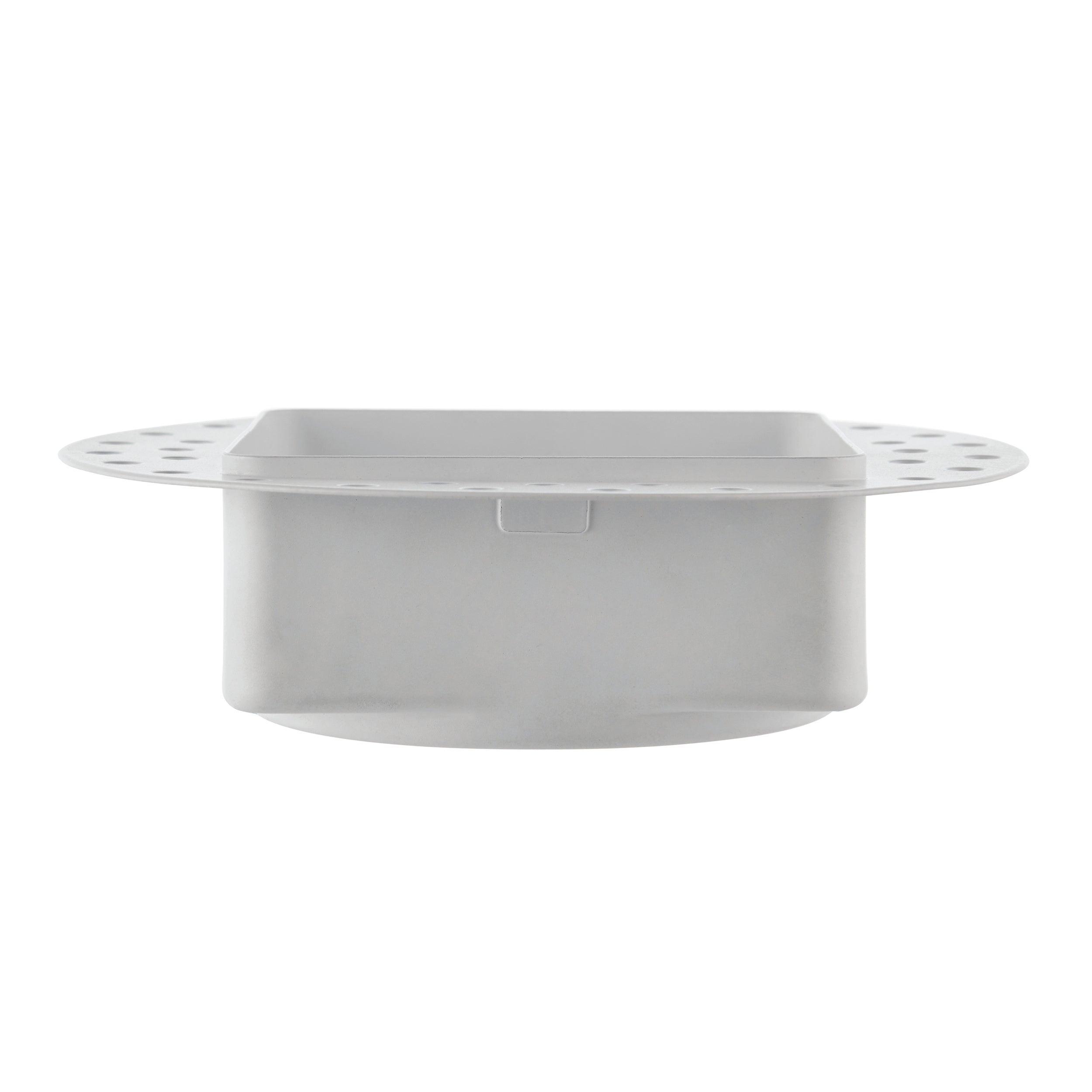 shieldeco recessed ceiling light trimless bezel square by saxby lighting, close up image 72
