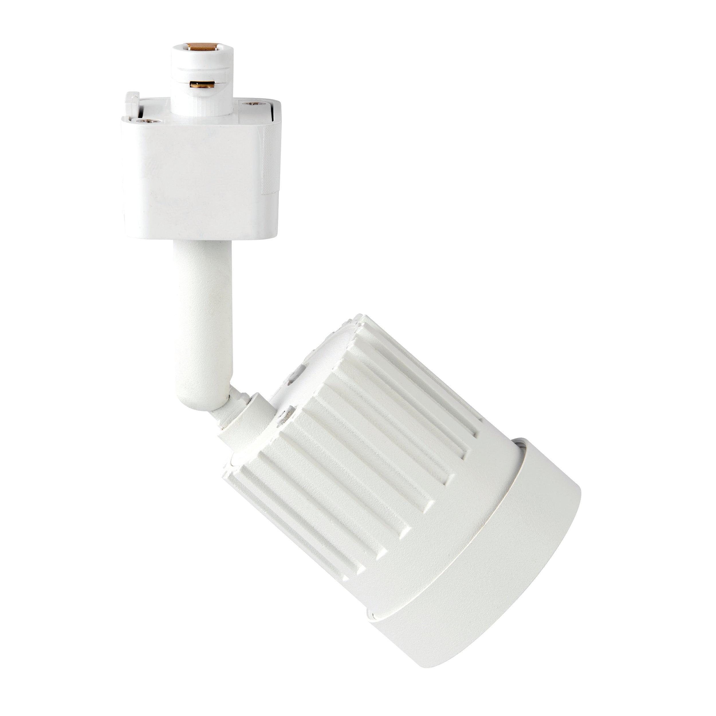 pacto white led cool white track spotlight by saxby lighting, close up image 465