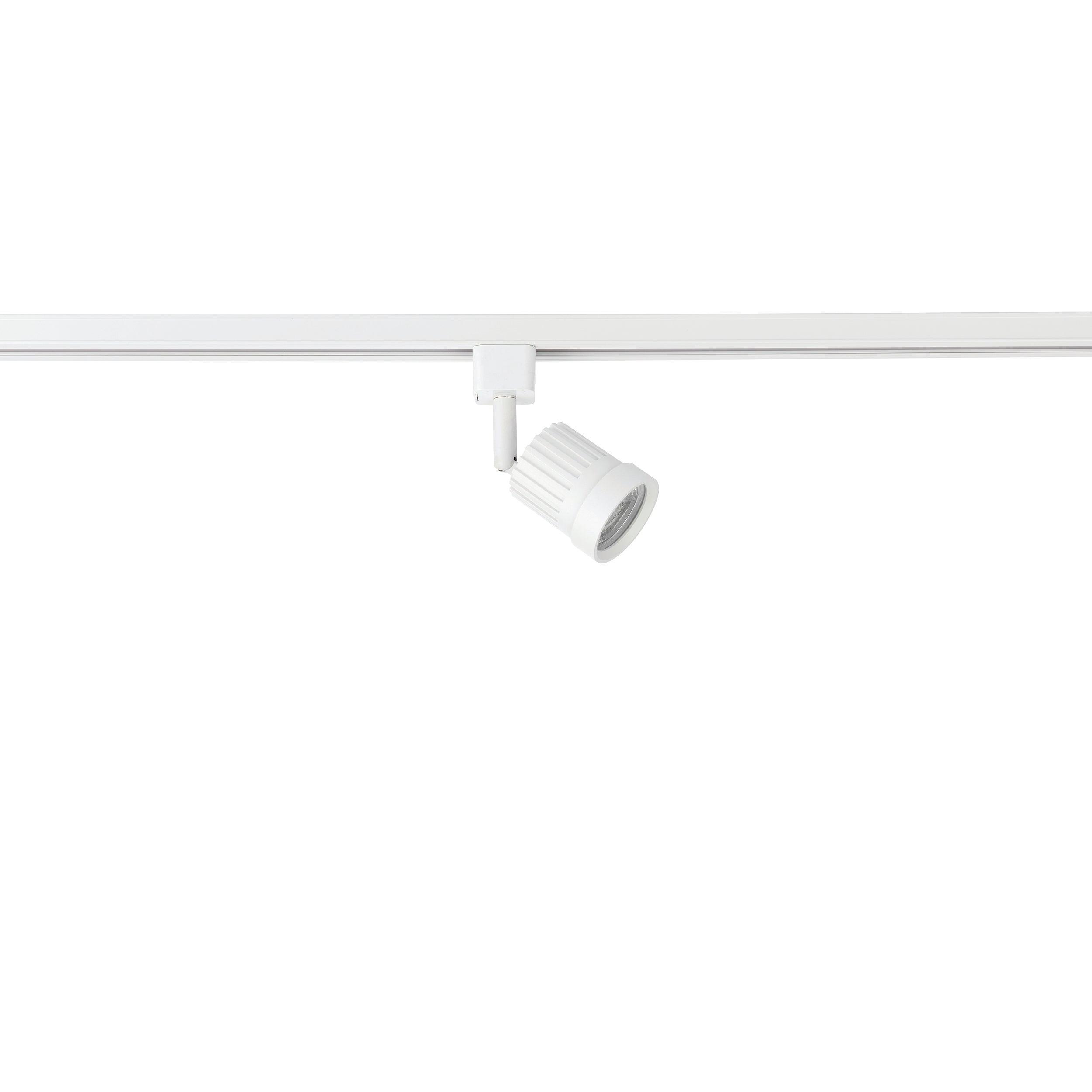 pacto white led cool white track spotlight by saxby lighting, close up image 296