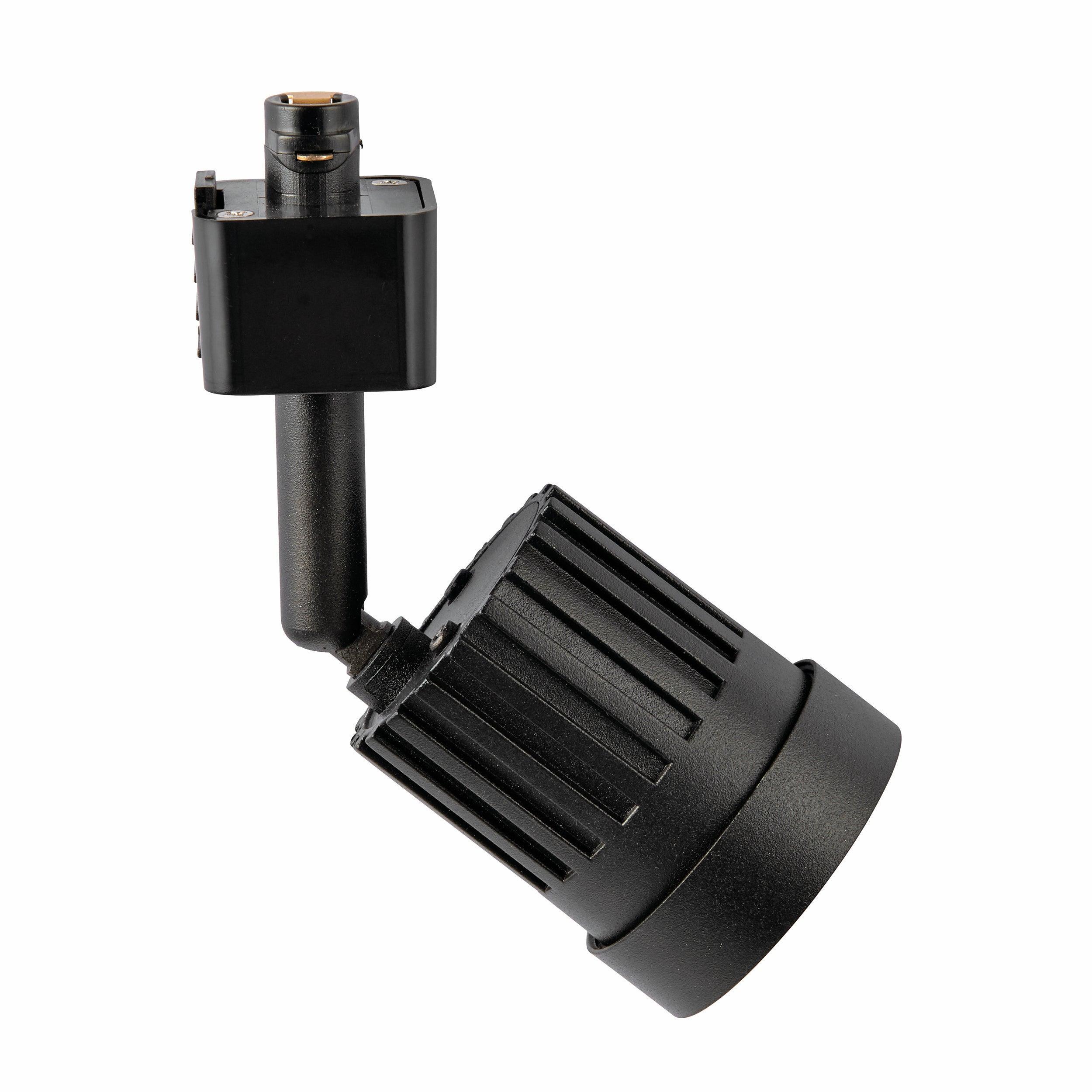 pacto black led cool white track spotlight by saxby lighting, close up image 464