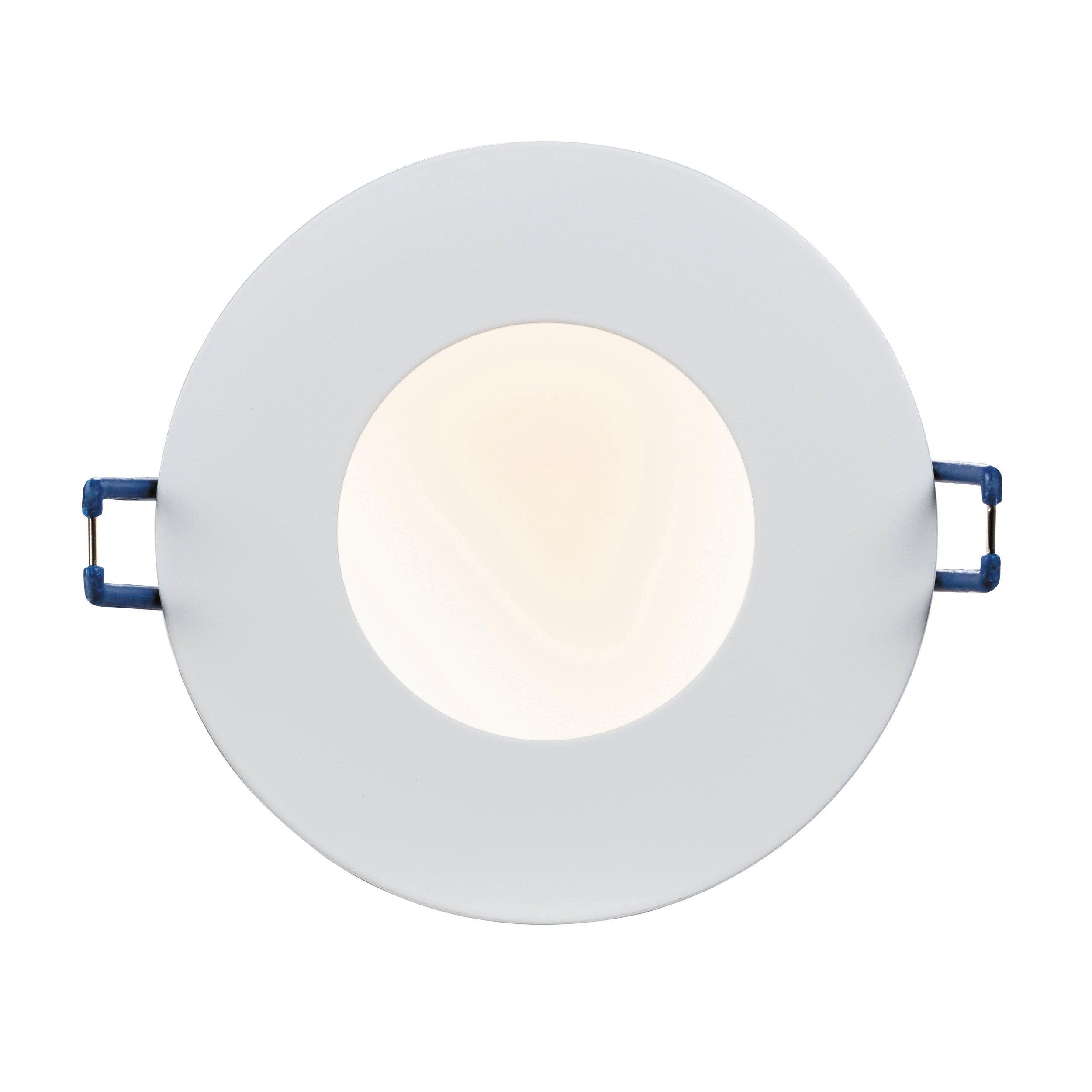 smart orbital led recessed light ip65 9w by saxby lighting, close up image 306