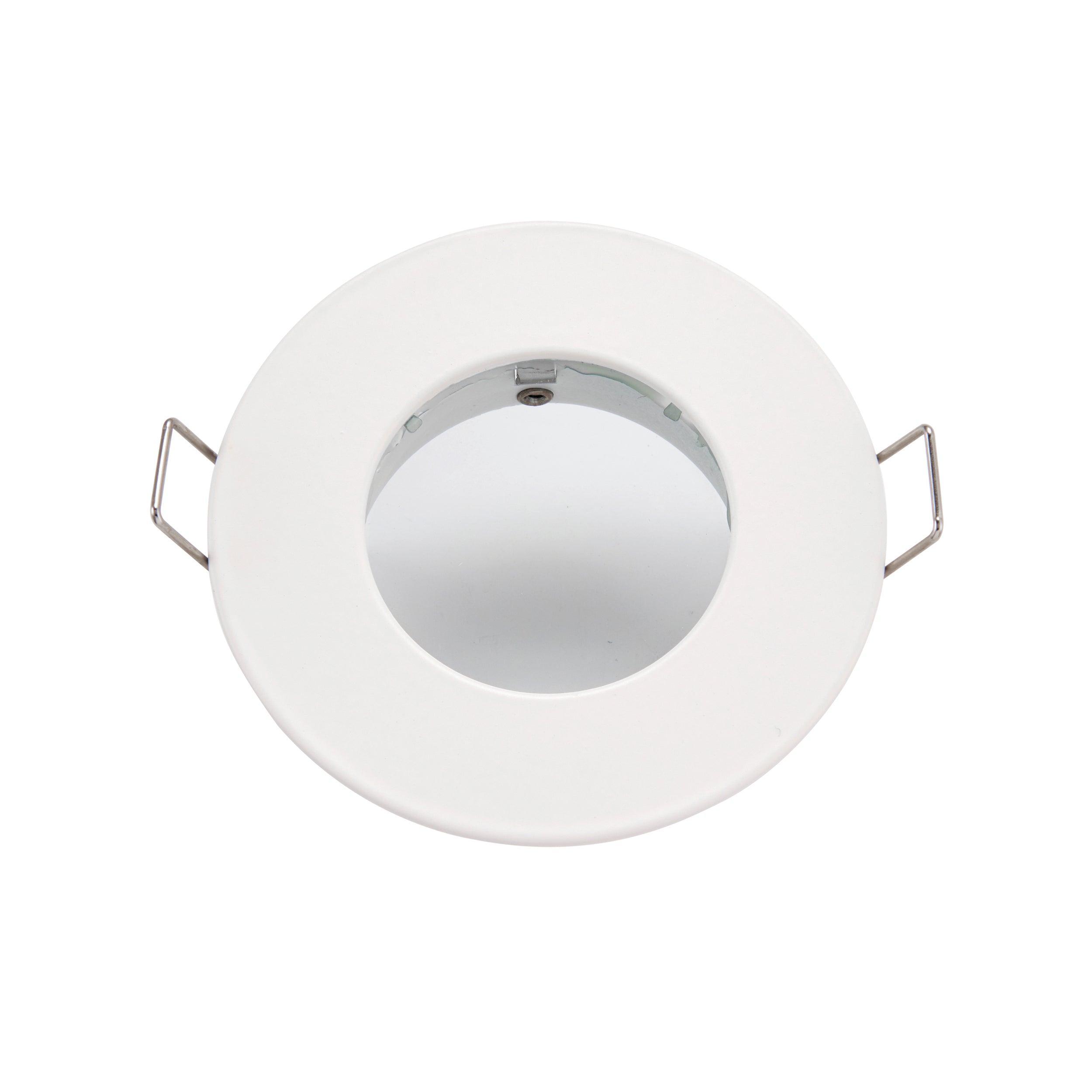 speculo white recessed light ip65 50w by saxby lighting, close up image 316