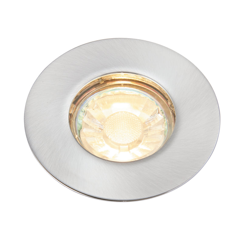 Speculo Brushed Chrome Recessed Light IP65 50W