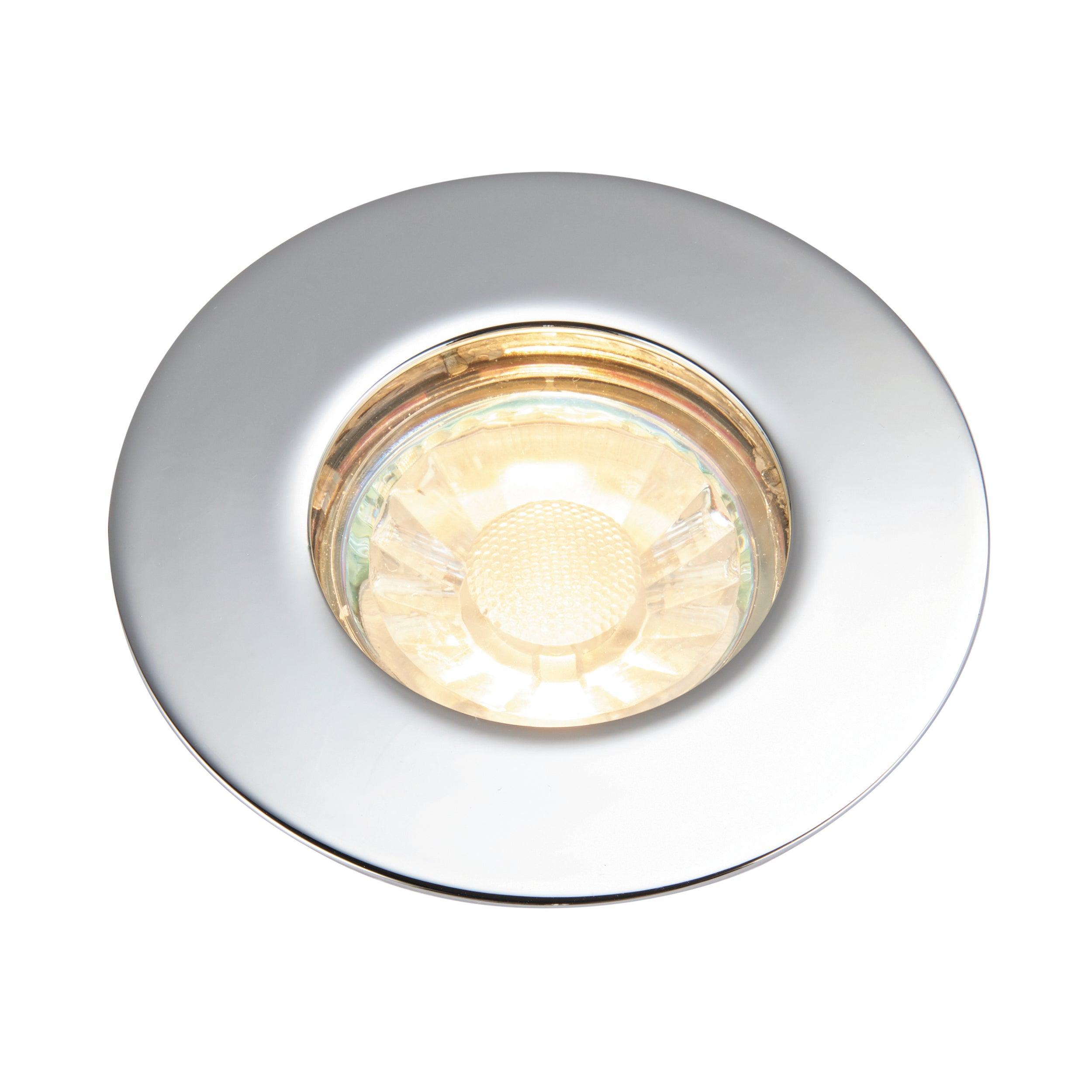 speculo chrome recessed light ip65 50w by saxby lighting, close up image 274