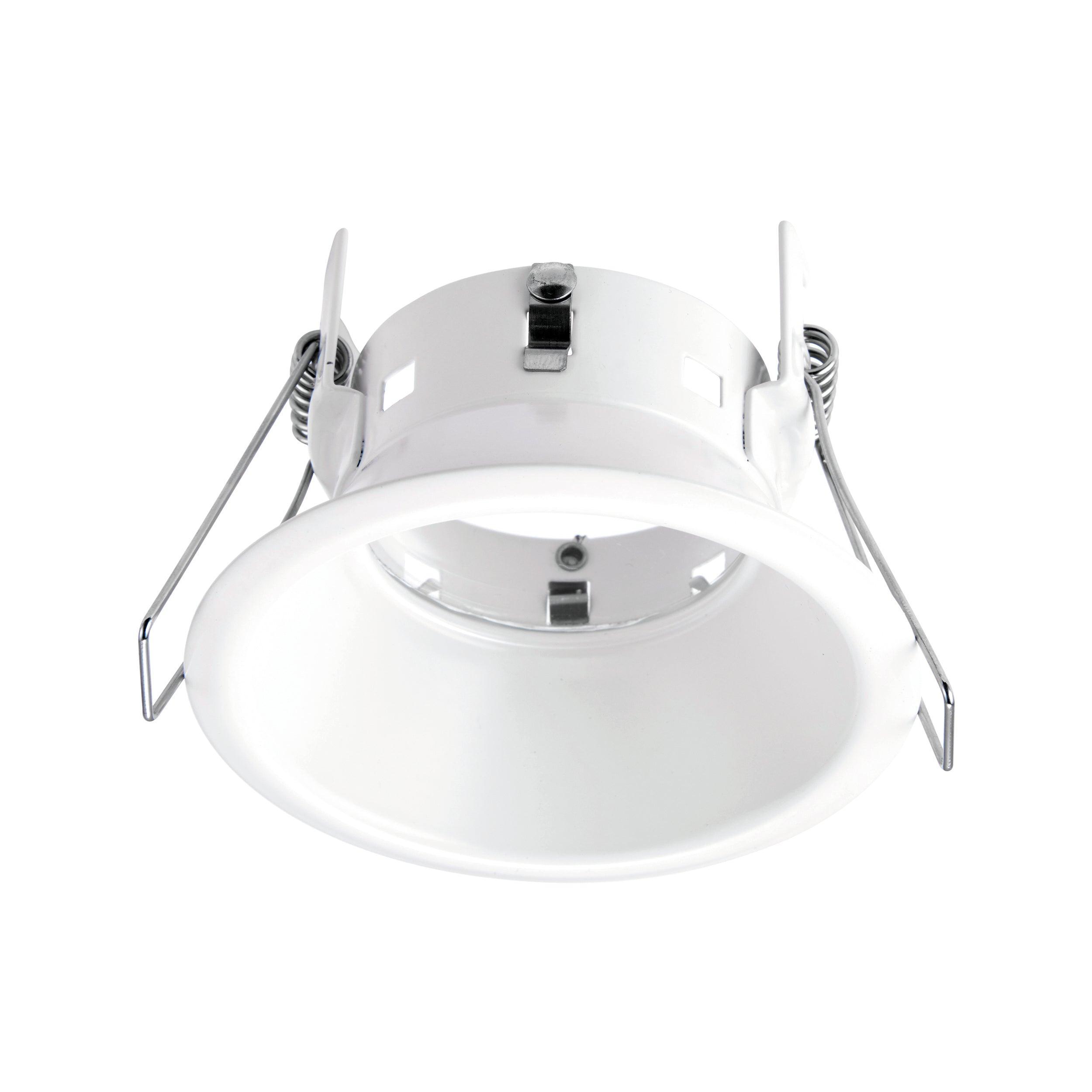 speculo white anti glare recessed light ip65 50wby saxby lighting