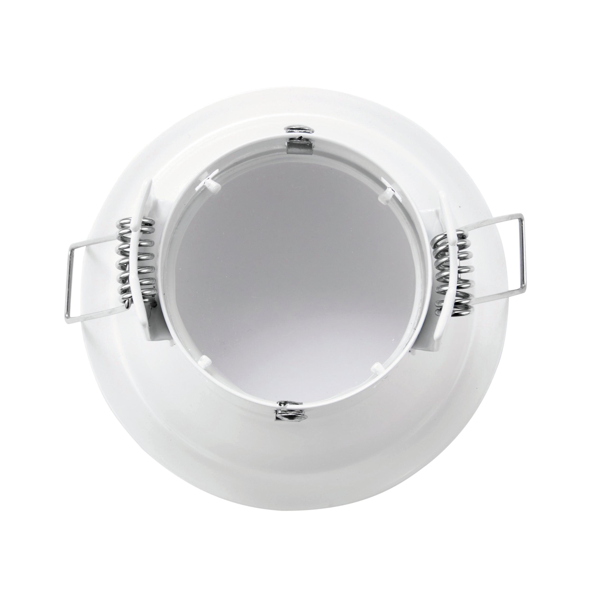 speculo white anti glare recessed light ip65 50wby Saxby Lighting, close up image