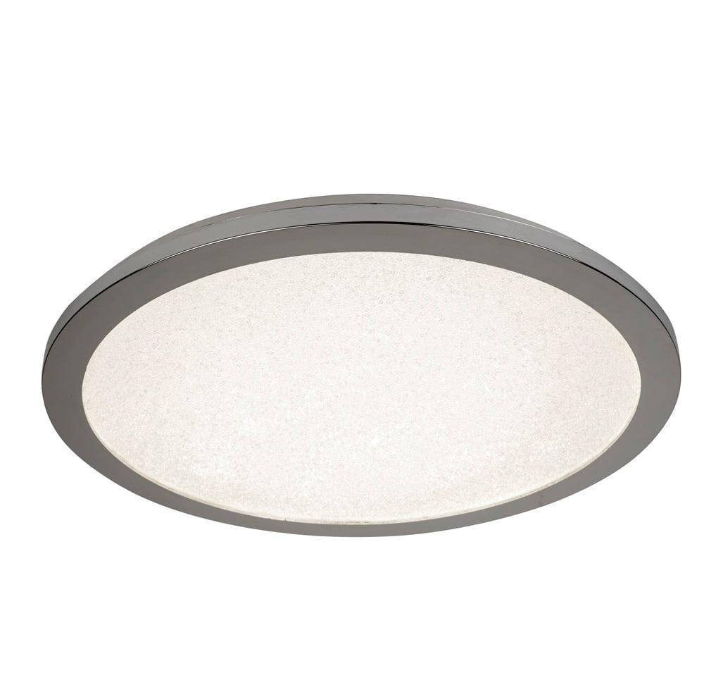 scrilly led chrome crystal sand bathroom ceiling flush