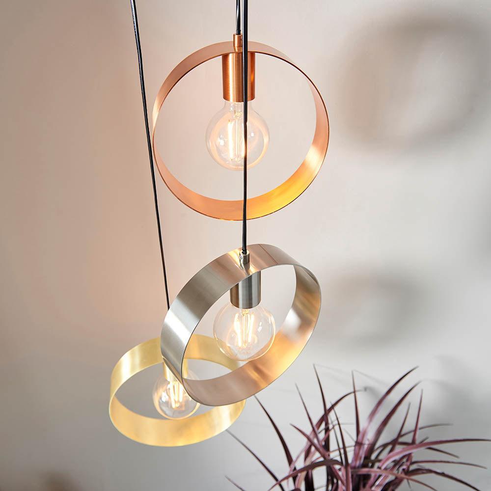 Hoop 3lt Ceiling Pendant Light 81922